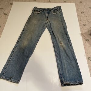 Vintage Levi's 505 Orange Tab Straight Leg Jeans Size 33x30 40505-0215
